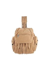Alexander Wang | Natural Marti In Nude Nubuck With Rhodium | Lyst