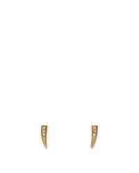 Rebecca Minkoff | Metallic Mini Pave Climber Earring | Lyst