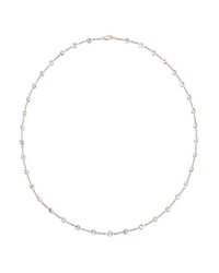 Anne Sisteron | Pink 14kt Rose Gold Precious Topaz 20" Necklace | Lyst