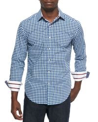 Robert Graham | Black Long-sleeve Check Sport Shirt for Men | Lyst