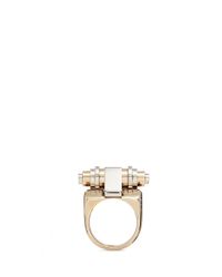 Givenchy | Metallic 'obsedia' Bar Ring | Lyst