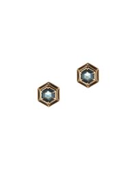 Lulu Frost - Black Nicandra Stud - Lyst