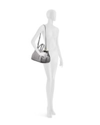 Sonia Rykiel - Gray Edgar Graphite Medium Leather Handbag - Lyst