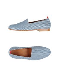 Oliver Spencer Blue Moccasins for men