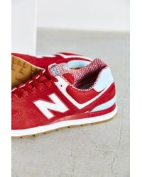 new balance picnic running sneaker red