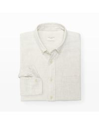 Club Monaco | White Slim-fit Double Face Shirt for Men | Lyst