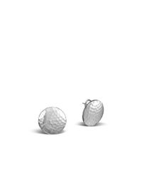 John Hardy | Metallic Dot Button Earrings | Lyst