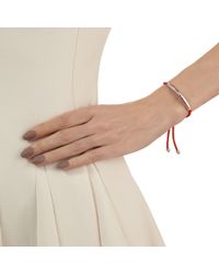 Monica Vinader | Red Esencia Friendship Bracelet | Lyst