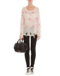 wildfox flamingo sweater