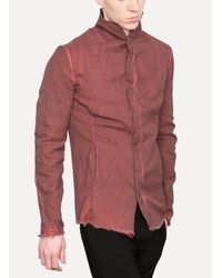 Lumen Et Umbra - Red Shirt Jacket for Men - Lyst