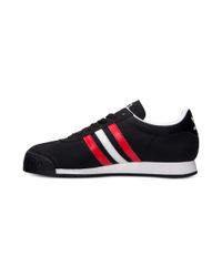 adidas samoa black red