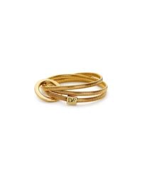 Diane von Furstenberg | Metallic Gemma Wrap Bracelet | Lyst