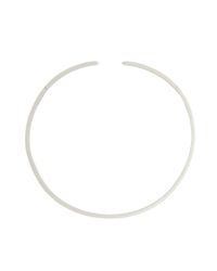 Eddie Borgo | Metallic Color Collar In Silver | Lyst