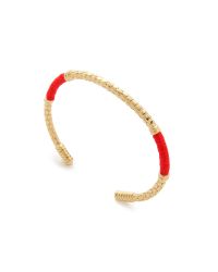 Aurelie Bidermann | Pink Soho Bracelet Red | Lyst