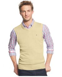 Tommy Hilfiger Sleeveless sweaters for Men - Lyst.com