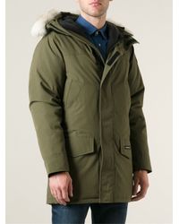 langford parka military green