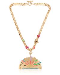 Maria Francesca Pepe | Metallic Holiday Exclusive Day Necklace | Lyst