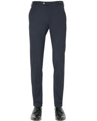 PT01 | Black 18cm Winter Traveler Wool Blend Pants for Men | Lyst