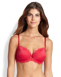 Chantelle | Red Rive Gauche T-shirt Bra | Lyst