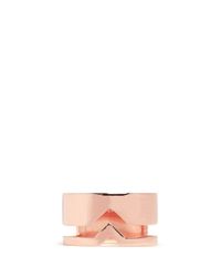 Maria Black | Metallic 'fooled Heart' Rose Gold Plated Ring | Lyst