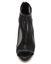 bcbg mesh bootie
