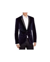 BOSS by HUGO BOSS Hugo Adrison Velvet Regular Fit Blazer in Navy (Black)  for Men - Lyst