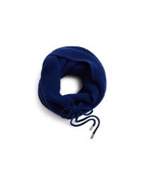Michael Kors | Blue Waffle Stitch Infinity Scarf - 100% Bloomingdale's Exclusive | Lyst