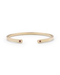 Club Monaco | Metallic Scosha Crystal Ruby Cuff | Lyst