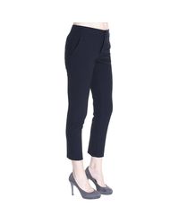 RED Valentino | Black Trouser Cady American Pocket | Lyst