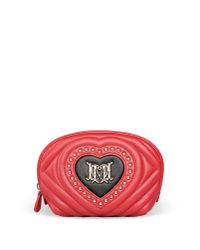 Love Moschino | Red Clutches | Lyst