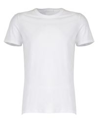 ATM White Crew Neck T-shirt for men