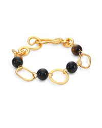 Stephanie Kantis | Black Blue Tiger's Eye Bracelet | Lyst
