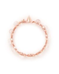 Eddie Borgo | Metallic Agate Dome Bracelet | Lyst