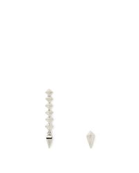 Rebecca Minkoff | Metallic Mismatched Earring | Lyst