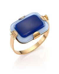 Marc By Marc Jacobs | Blue Kandi Gem Cuff Bracelet | Lyst