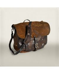 Lyst - Rrl Leather Mailbag in Brown for Men