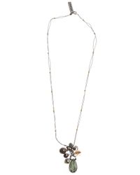 BOSS Orange Gray Long Chain With Pendant: 'midol'