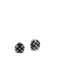 John Hardy | Metallic Legends Naga Button Earrings | Lyst