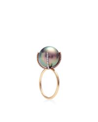 Susan Foster | Metallic Pearl Ring | Lyst