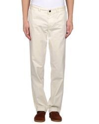 Franklin & Marshall Natural Casual Trouser for men