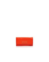 Marc By Marc Jacobs | Orange Wallet - Too Hot To Handle Long Tri-fold Continental | Lyst
