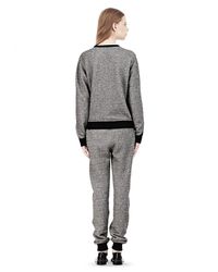 Alexander Wang Gray French Terry Sweatpants