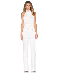 Misha Collection Blue Delia Jumpsuit