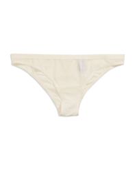 La Perla | White Lace & Cotton Tulle Brief | Lyst