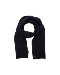 Baldessarini Blue Oblong Scarf for men
