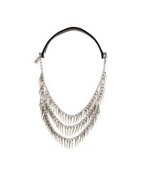 Jenny Bird | Metallic Palm Cili Collar | Lyst