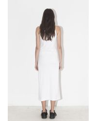 David Michael - White Long Helix Dress - Lyst