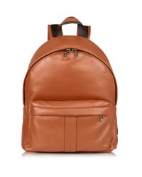 Tod's Zaino Grained-leather Backpack in Brown for Men | Lyst