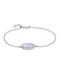 Monica Vinader | Blue Capri Chain Bracelet | Lyst