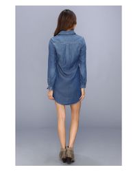 lucky brand chambray dress